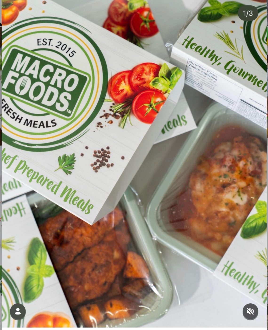 Macro Foods packaged meals